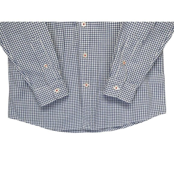 Vineyard Vines Whale Shirt Boys‎ M 12-14 Checkered Long Sleeve Button Down Youth - Picture 5 of 12